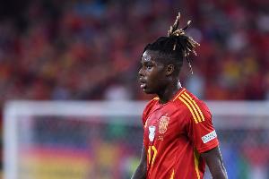 西甲-阿斯：尼科-威廉姆斯本周一将接受详细检查，或因伤错过欧冠首轮