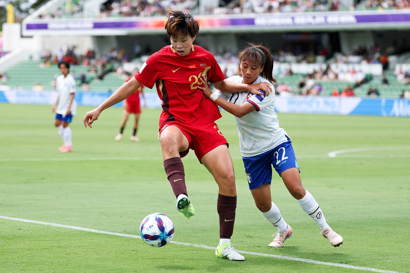 世界杯-女足亚洲杯淘汰赛最佳进球候选：邵子钦进球在列，日澳韩各两球